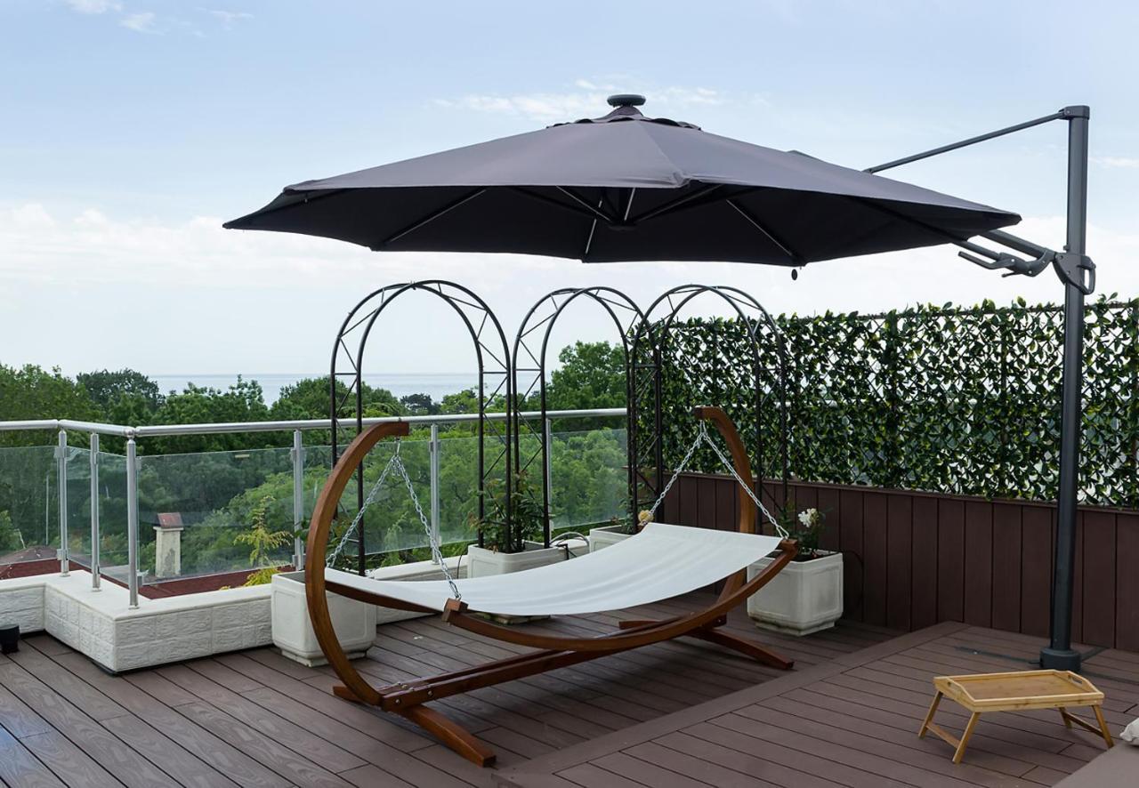 Under The Stars - Lux Penthouse With Pool And Terrace By Flat Mаnager Apartment Св. Св. Константин и Елена Екстериор снимка
